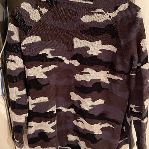 Camo Sweater Cardigan from Gypsy Warrior